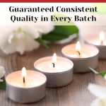 Sacred Ceylon - Tealight Candles White Unscented Large -25mmx38mm 26g 6Hr to 7Hr (+/-) Paraffin Candles Bulk 25 Pack - Image 4