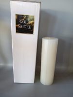 Sacred Ceylon Gold Smoke Candle - 2"x6"  Candles Unscented White - 3 candles - Image 2