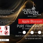 Apple Blossoms Fragrance Oil - For Candle making and oil burner use 30ml