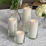 15 cm x 50 cm Pillar and Floating Candle Holder Glass - Image 3