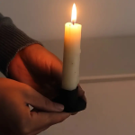 4pcs Black Candle Holder Vintage Candle Holder (without candles) - Image 2