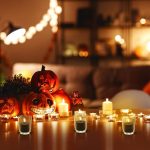 Votive Candles scented 1.5" W- 2" H BLACK 5-6 Hour Burn Time candle Set of 12 (only candle) Cinnamon - Image 4