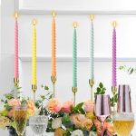 Spiral Taper Candle 12" (Pack of 6 Candles) (ඉටිපන්දම් 6 ක ඇසුරුමක්) SP13- SP18 Select Color - වර්ණය තෝරන්න - Image 9