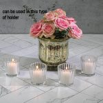 Gold Smoke – Votive Candles Unscented 2″ W- 1.5″ H with Set of 12 – Orange (Candle Only) (සුවඳ නැති ඉටිපන්දම් 2″ W- 1.5″ H  –  (ඉටිපන්දම පමණි)) - Image 3