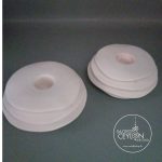 Ania taper holder White 2 pack  CH010