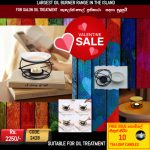 OIL BURNER SALON USE  - OIL WARMING - WHITE