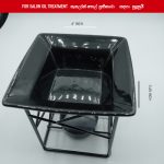 OIL BURNER SALON USE  - OIL WARMING - BLACK