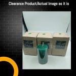 Clearance Pillar Candle - 2"x3" Green  Unscented Solid Pillar Candle (1 candle)