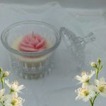 Gold Smoke Soy Wax Scented Candle 2 in 1 - 175g Jasmine (code9004)